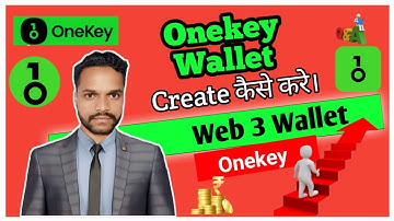 Onekey Create a new wallet  web 3 wallet !! Crypto wallet 2023