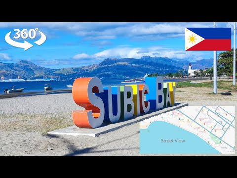 Thumbnail for SBMA Beach Walk in 360 VR | Google Street View Stroll - Subic Bay