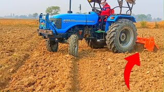 भाई सोनालिका की गज़ब परफॉर्मेंस इस कड़ी मिट्टी में रोटावेटर के साथ देखिए ? || Tractor Masti zx89