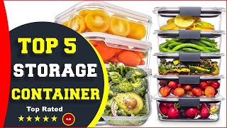 ✅ Best Food Storage Containers-Freezer Containers 2024 by The Best Five 677 views 3 months ago 6 minutes, 15 seconds