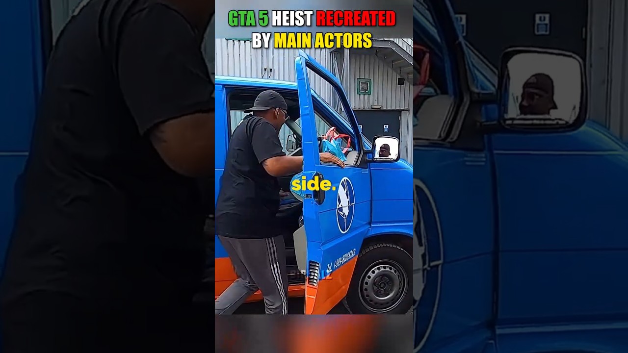 GTA 5 Actors Recreate Heist in Real Life 💀
