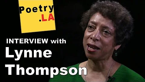 Lynne Thompson - Poetry.LA Interview