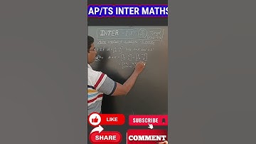 Matrices|| Inter 1A ||2 Marks Q