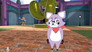 Rambley the Raccoon is all alone in Indigo Park.. (VRChat)