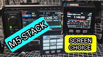 M5-STACK., ICOM., CHANGE SCREEN TYPES (F4HWN)
