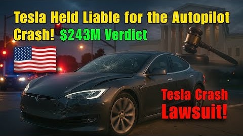 Tesla held partly liable in deadly Autopilot crash in the US | Court Verdict