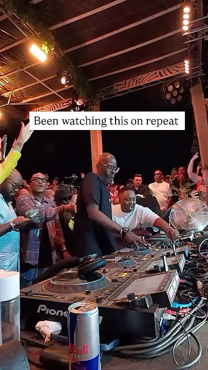 Black Coffee and Shimza playing b2b #blackcoffee #shimza #music #techno #afro