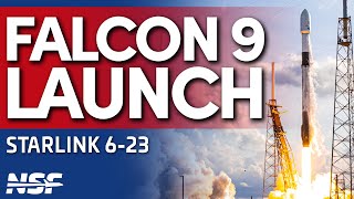 SpaceX Falcon 9 Launches Starlink 623 Mission