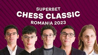 2023 Superbet Chess Classic: Round 9 | #GrandChessTour