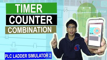 #Arduino #PLC #Ladder #Simulator 2 |TIMER-COUNTER | COMBINATION