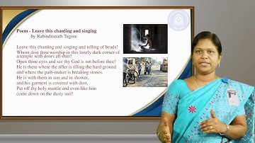 Leave This Chanting by [Rabindranath Tagore]