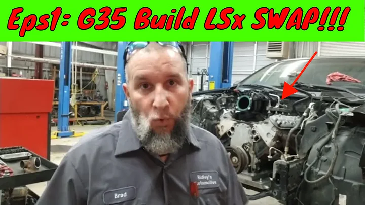 Episode 1 Budget Build G35 LS swap 4.8 with CX Racing oil pan mounts