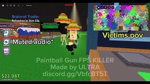 BEST PAINTBALL SCRIPT FOR STEAL A BRAINROT💣🔫l WORKING | BRAINROT FINDER