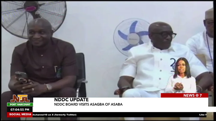 THE ASAGBA OF ASABA OBI EPIPHANY AZINGE COMMENDS THE NIGER DELTA DEVELOPMENT COMMISSION - 23/07/2025