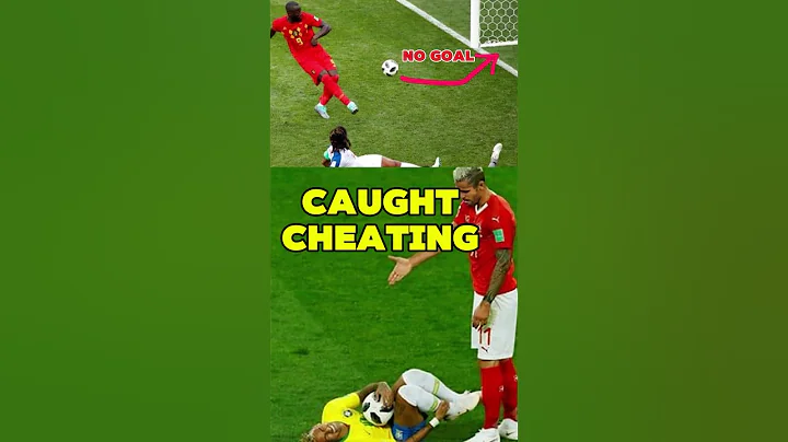 Players Caught Cheating😳⚽ #shorts #football #cristianoronaldo #football #facts