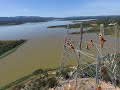 Travessia da barragem Bico da Pedra - Linha de Transmissão LT 500kV Igaporã - Pres. Juscelino.