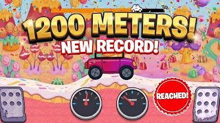 Donut Hill Climb Racing: From CRASH NOOB to 1K+ PB! 🍩💥 (New 2026 screenshot 2