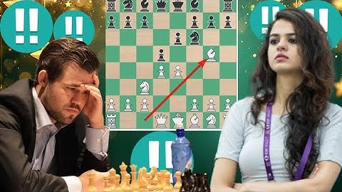 King Magnus Carlsen vs Tania Sachdev 1