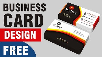 How to Business Card Design in Coreldraw | Corel Draw Visiting Card Design | Coreldraw Tutorial