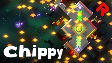 CHIPPY gameplay: Destroy Insane Bosses Pixel by Pixel! (PC twin-stick bullet-hell game)