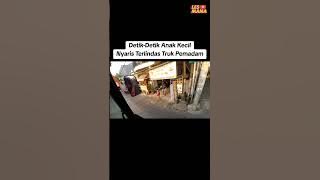 ANAK KECIL INI NYARIS TERLINDAS TRUK😱😱😱 #mobilpemadam #pemadamkebakaran #kebakaran