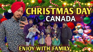 CHRISTMAS  DAY {CANADA} Enjoy with family @j4jatt939|| #canadastudyvisa #canadalife #studentlife