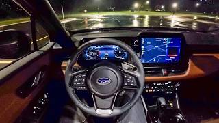 2026 Subaru Outback Touring XT - POV Night Drive (Binaural Audio)