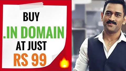 How To Buy .Com Domain In Just Rs 99 From GoDaddy | Buy A Cheap Domain