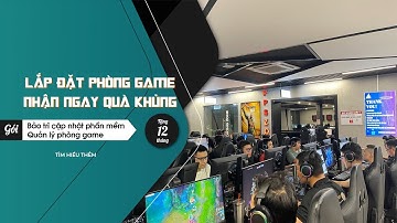 Lắp đặt cyber game, phòng net trọn gói tại Hoang Tuan icafe