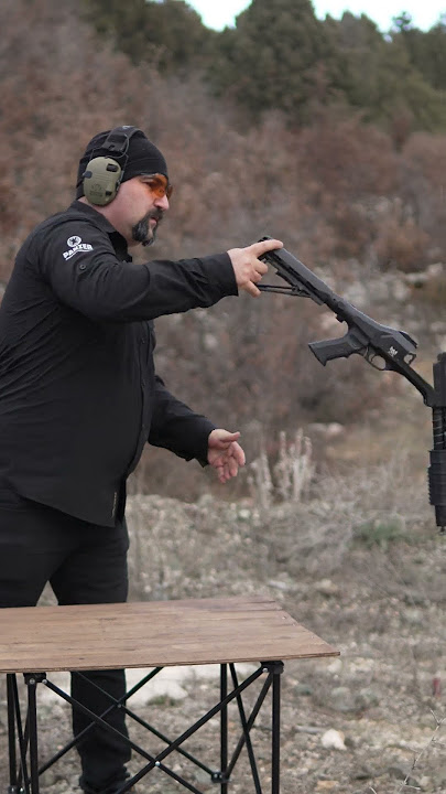 Foldable shotgun