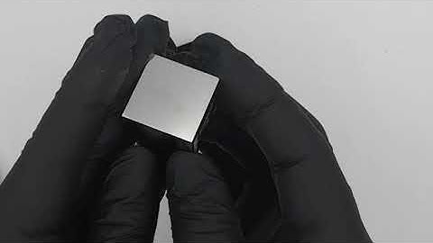 Iridium metal 1" cube - World