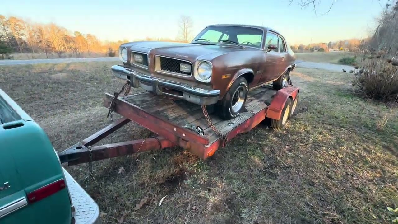 My new 1974 Pontiac GTO #Pontiac #1974 #GTO #viral 