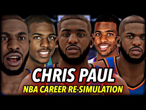 CHRIS PAUL’S NBA CAREER RE-SIMULATION | GREATEST POINT GUARD EVER? CAN HE WIN A RING? | NBA 2K21