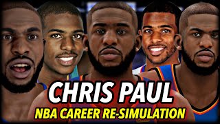 CHRIS PAUL’S NBA CAREER RE-SIMULATION | GREATEST POINT GUARD EVER? CAN HE WIN A RING? | NBA 2K21