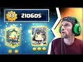 Spending 210,000 STAR LEVELS in CLASH ROYALE!