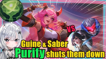 How to COUNTER Guinevere & Saber with Purify - Full Guide MLBB