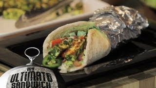 Spicy Indian Paneer Sandwich Wrap Recipe