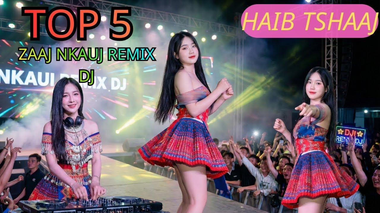 TOP 5 Zaaj Nkauj Remix Zoo Tshaj Hottreeb Tiktok 2026 Nhảy Múa Dacen Haib Tshaaj Plawm 'NKAUJ REMIX