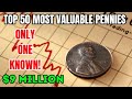 TOP 50 MOST VALUABLE LINCOLN PENNIES IN HISTORY! PENNIES WORTH MONEY