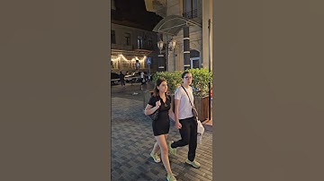 Nightlife of Baku Azerbaijan #shorts
