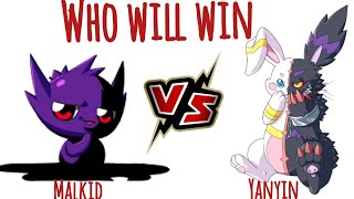 MALKID VS YANYIN || CAN YANYIN MONSTER EASILY  DESTROY MALKID || WHO WILL WIN / MONSTER MASTERS GAME screenshot 5