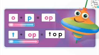 Oxford Phonics World 2 - Unit 6 - op: top, pop, hop, mop - Fighting English