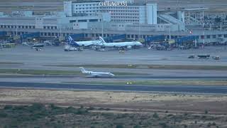 Hellenic Air Force Embraer EMB-135LR Holly Light flight from Jerusalem