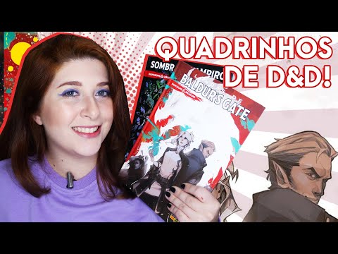 QUADRINHOS DE DUNGEONS AND DRAGONS! | Pausa Para Um Café