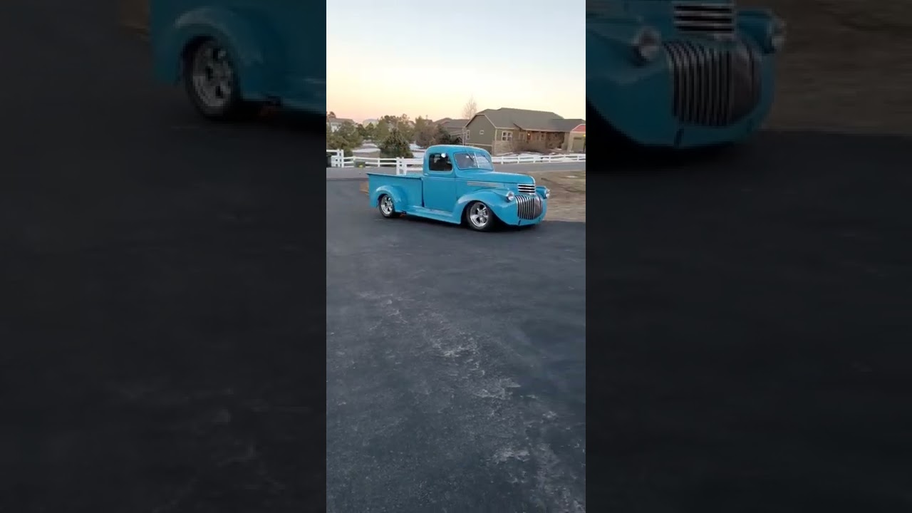 46 Chevy test drive