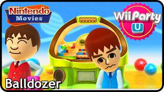 Wii Party U - Balldozer (2 Players, Maurits vs Rik)