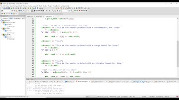 Using Iterators with Vectors, For Loops - Index, Range, and Iterator based - C++ - ENGR 2304