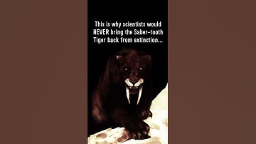 Why Scientists REFUSE to bring back the Saber-tooth Tiger 😨