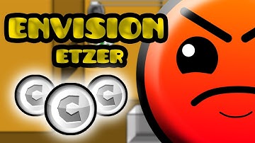 Geometry Dash[2.0] Envision by Etzer and more (All coins)