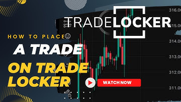 HOW TO PLACE A TRADE ON TRADE LOCKER/A MUST WATCH